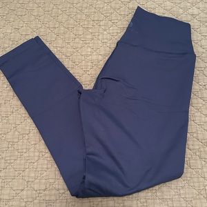 Blue Ryderwear leggings, size medium